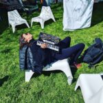 Natalia Tena Instagram – Děkuji @mladiladijazz Prague from all of us @molotovjukeboxofficial. Text book city break, we have inhaled all the local beer and made all the locals dance. Such a beautiful city, such a great gig. Thank you @pearlsandswine for my dinosaur crown 🦖❤️
