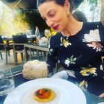 Natalia Tena Instagram – Like my tiny auntie @ramonatenanogales always says āLIFE IS BEAUTIFUL, SOMETIMES.ā Last night was one of those times @lalternative_restaurant @gilles_goujon. They did things to an egg that didnāt taste legal, the seafood made me want to be inappropriate in public and the wine list made me feel happy to do so. We @lwreford were also nearly beaten by the mobile cheese course but we pushed on through to our personal Moscow, which in this case was a piece of art using the medium of strawberry. Merci Beaucoup to everyone working there for all the ways you made my mouth feel happy. If anyone reading this is ever in Beziers, this is a exactly where you need to eat.
