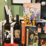 Natalia Tena Instagram – Yesterday I found my happy place in Ghent @bookznboozegent. Incredible bottles of wine and spirits nestled amidst beautiful books according to theme interspersed with records. This section is the strong ovary section. Alcohol  made by women, books written or starring strong female leads. I hung out there a good while with a glass of Gloria wine. PLEASE OPEN A BOOKSHOP LIKE THIS IN LONDON!