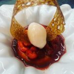 Natalia Tena Instagram – Like my tiny auntie @ramonatenanogales always says βLIFE IS BEAUTIFUL, SOMETIMES.β Last night was one of those times @lalternative_restaurant @gilles_goujon. They did things to an egg that didnβt taste legal, the seafood made me want to be inappropriate in public and the wine list made me feel happy to do so. We @lwreford were also nearly beaten by the mobile cheese course but we pushed on through to our personal Moscow, which in this case was a piece of art using the medium of strawberry. Merci Beaucoup to everyone working there for all the ways you made my mouth feel happy. If anyone reading this is ever in Beziers, this is a exactly where you need to eat.