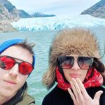Natalia Tena Instagram – PATAGONIAN FJORD TOUR ⛴️My eyes are burnt with the beauty of mountains meeting the sky and sea and my @johnniewalker was full of millennia old ice (we toasted the mother glacier in thanks.) Chilean Boat Karaoke is a whole new world. GRACIAS @loberiasdelsur @chiletravel para dar me un día inolvidable. ❤️❤️