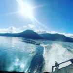 Natalia Tena Instagram – PATAGONIAN FJORD TOUR ⛴️My eyes are burnt with the beauty of mountains meeting the sky and sea and my @johnniewalker was full of millennia old ice (we toasted the mother glacier in thanks.) Chilean Boat Karaoke is a whole new world. GRACIAS @loberiasdelsur @chiletravel para dar me un día inolvidable. ❤️❤️