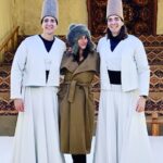 Natalia Tena Instagram - What an epic start to 2023 running around with @oliver_phelps @jamesphelps_pictures and all the @fantasticfriendsofficial team in Turkey @dash.pics. We did Baklava, night trains, ice walls, hammams, Sahlep and Raki tasting, watched whirling devishes and landscapes that looked like Mars accompanied by backgammon (also we made friends with every cat and dog we met and drank tea CONSTANTLY.) Thank you for inviting me on the trip guys and for the best kebab of my life! I can’t wait to watch the episode. ❤️🇹🇷