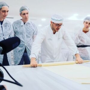 Natalia Tena Instagram - What an epic start to 2023 running around with @oliver_phelps @jamesphelps_pictures and all the @fantasticfriendsofficial team in Turkey @dash.pics. We did Baklava, night trains, ice walls, hammams, Sahlep and Raki tasting, watched whirling devishes and landscapes that looked like Mars accompanied by backgammon (also we made friends with every cat and dog we met and drank tea CONSTANTLY.) Thank you for inviting me on the trip guys and for the best kebab of my life! I can’t wait to watch the episode. ❤️🇹🇷