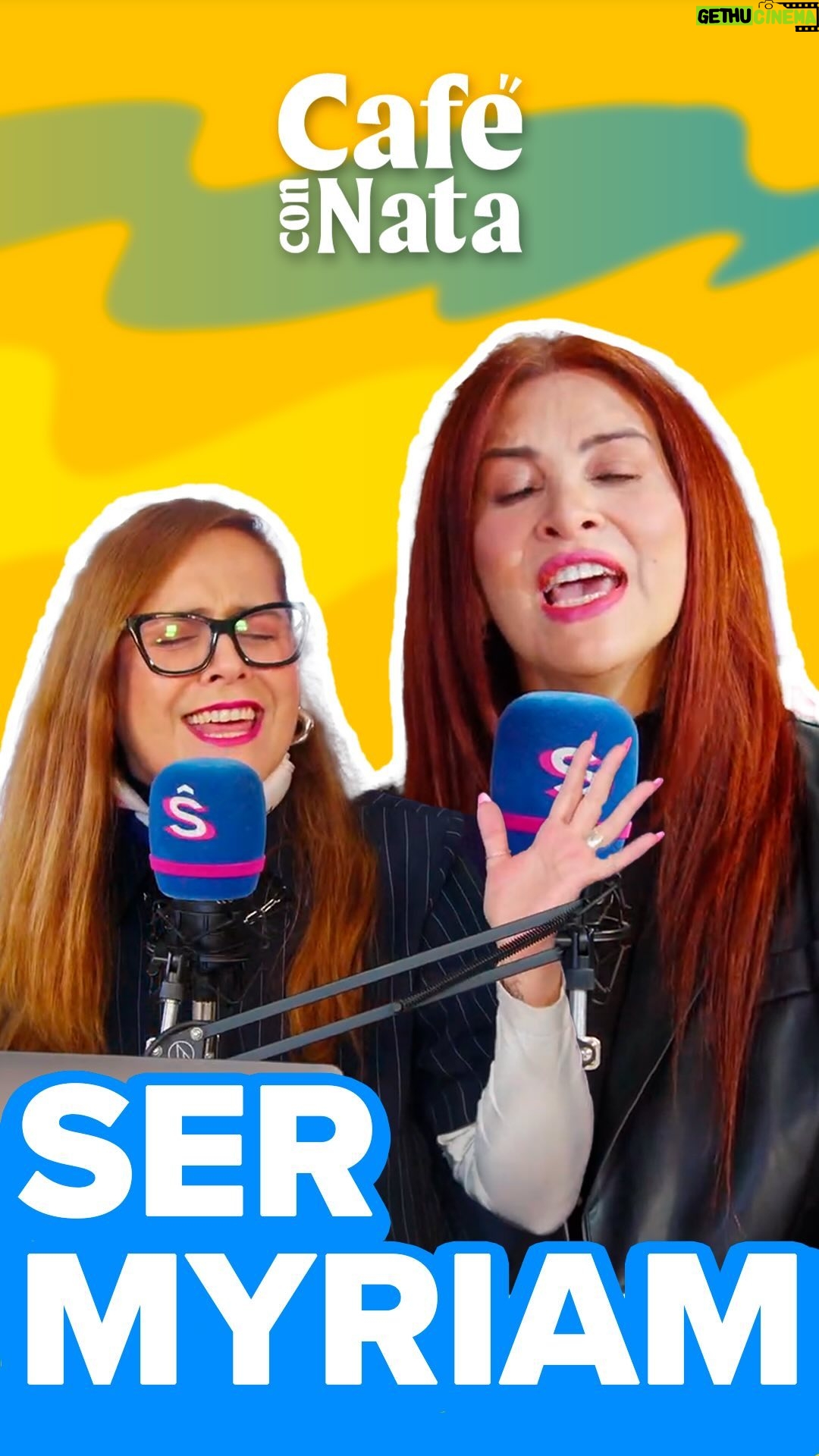 Natalia Valdebenito Instagram - Amamos esta dupla cantando “Herida” 😍🎶 🎙️@valdebenitonata cumplió un sueño entrevistando a la diva pop nacional @myriamhernandez_oficial, que visitó el #CaféConNata ¡el día después de su cumpleaños! 🎂 Y aunque ella era la festejada, nos regaló sus mejores tips para el cuidado de la piel. Ya saben cómo lucir igual de radiantes que Myriam ✨ 💿 La cantante lanzó su disco “Tauro” hace unos meses y el 24 de agosto se presentará en el Movistar Arena. ¿Ya compraste tu entrada? Cuéntanos en los comentarios qué canción no puede faltar 💖👇 📲 Revisa el capítulo completo de Café con Nata en Youtube.com/@SUBELARADIOCL o en Spotify. 🎙️También puedes escucharlo en vivo de lunes a viernes a las 10:00 AM. #CaféConNata #MyriamHernandez #Herida #LGBTQIA #NataliaValdebenito #Tauro #Concierto