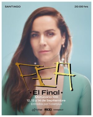 Natalia Valdebenito Instagram - *EL FINAL* de #FEA ha llegado. 

Desde el 2021, el año que nació #FEA, han pasado muchas cosas. En el país, en el mundo, en mi vida y en la de ustedes. He crecido creativamente, he sorteado dificultades y por sobre todo, he podido llevar hasta ustedes el mejor texto (creo) que pude hacer. Estoy contenta. Me siento afortunada y satisfecha. 
Son las últimas funciones de un trabajo que amo mucho. Que me encanta hacer. No se funde, esta locura no se acaba, esto es para abrirle espacio a otras creaciones. 
Gracias a todes quienes lo han visto. A quienes se lo han repetido. A quienes ahora recién conocerán mi trabajo. A quienes llegarán al teatro para vivir este final feliz. 

12/13/14 septiembre. 
20 hrs. 
Entradas en @ticketpluscl (link en la bio) 

🔥🤎🔥

Como siempre … lxs espero con escándalo y amor en @matucana100 🤎