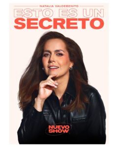 Natalia Valdebenito Instagram - Me complace enormemente presentarles: “ESTO ES UN SECRETO”. Nuevo show. Jueves 7/ mediodía/ venta de entradas. 🤫🔥 Diseño afiche @djdementira 😉