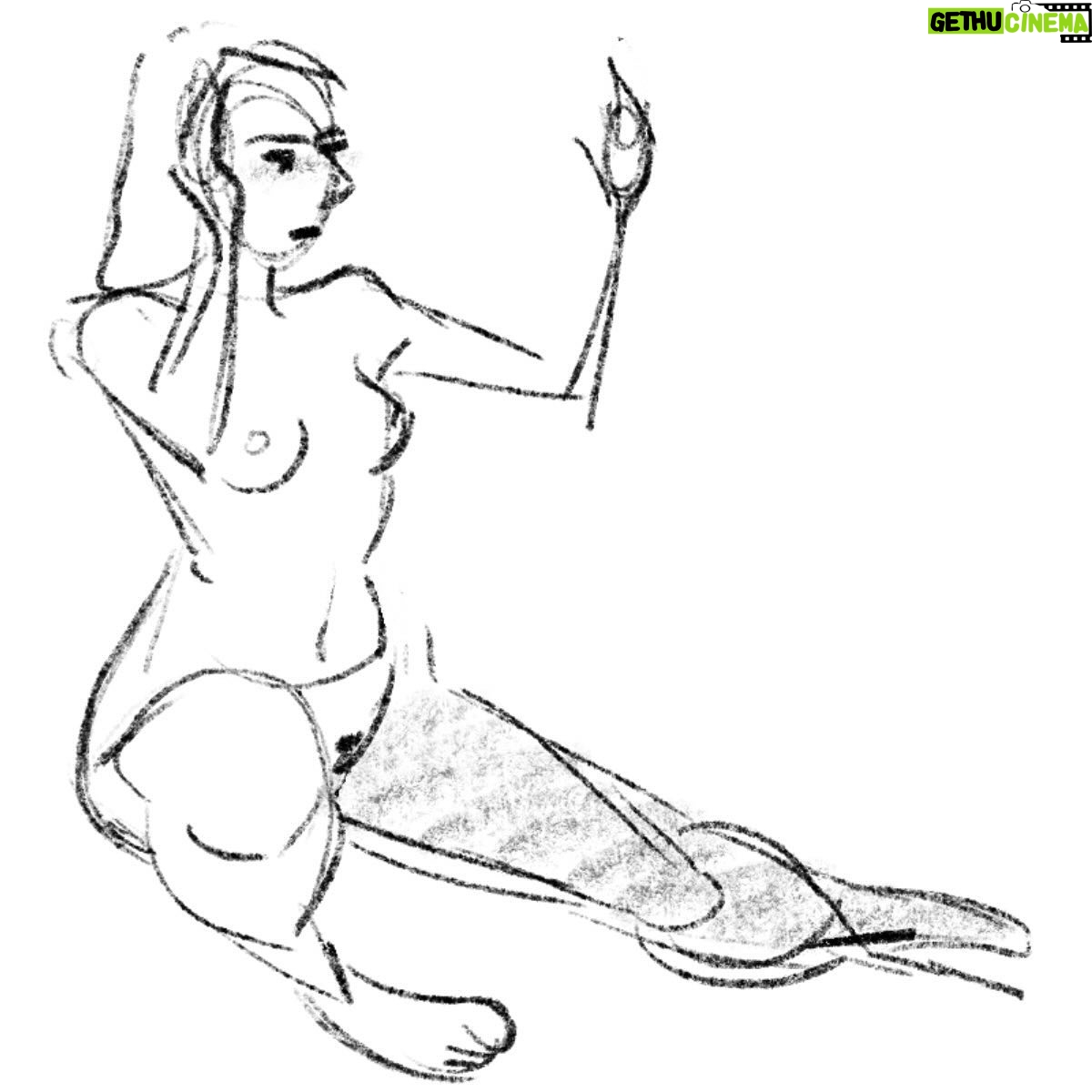 Natalie Nourigat - 1K Likes - 2-minute poses from figure drawing~ š