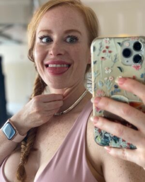 Natalie Renee Long Instagram - Happy Monday Friends!
.
On this week’s episode of Get Happy Be Fit. I talk about some of the things I was afraid would happen if I lost weight and how I feel about them now.
.
Swipe to see what so scared of. 😆 I was terrified of having loose skin and that even if I lost the weight I’d never love my body. But GUESS WHAT? I DO have loose skin and I absolutely love my body! I have a frowning belly button, extra skin under my booty, on my neck and under my arms and it doesn’t bother me at all. The key was finding love for my body BEFORE I lost the weight. I had detached my worth from my weight and made a decision to never be ashamed of any aspect of my body.
.
Love your body for what it does for you. Enjoy life now and let fitness be the icing on the cake. And remember to be attractive, lovable and worthy, perfection is not required.
.
Get Happy Be Fit is available on all major podcast platforms or you can check my story for a link to download on ITunes. Please leave a text review on iTunes so others can find the show!
.
Always remember...
.
Your worth has nothing to do with your weight. Love and respect yourself. Enjoy life and be happy.💖
.
For coaching inquiries, email me at GetHappyBeFit@gmail.com
.................................................................
#nataliereneekirk #gethappybefit #weightloss #photooftheday #naturalredhead #motivational #weightlossjourney #fitlife #weightlosstips #podcast #fitnesspodcast #nashvillefitness #motivation #fitness #goals #behappy #fitgirls #fitnesspodcast #looseskin #girlswholift #fitfam #mentalhealth