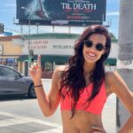 Natalie Burn Instagram - ‘Til Death Do Us Part’ Billboards and Benches all over Los Angeles. Who saw them? Movie is out on VOD & DVD after a successful theatrical run. Watch it and give us ❤️ and ⭐️ support 🎥😍🤩🥳🧡 @tildeathdouspart.2023 #natalieburn #tildeathdouspart #billboard #press #promo #pr #benche