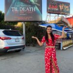 Natalie Burn Instagram - ‘Til Death Do Us Part’ Billboards and Benches all over Los Angeles. Who saw them? Movie is out on VOD & DVD after a successful theatrical run. Watch it and give us ❤️ and ⭐️ support 🎥😍🤩🥳🧡 @tildeathdouspart.2023 #natalieburn #tildeathdouspart #billboard #press #promo #pr #benche