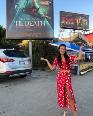 Natalie Burn Instagram - ‘Til Death Do Us Part’ Billboards and Benches all over Los Angeles. Who saw them? Movie is out on VOD & DVD after a successful theatrical run. Watch it and give us ❤️ and ⭐️ support 🎥😍🤩🥳🧡 @tildeathdouspart.2023 #natalieburn #tildeathdouspart #billboard #press #promo #pr #benche
