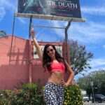 Natalie Burn Instagram - ‘Til Death Do Us Part’ Billboards and Benches all over Los Angeles. Who saw them? Movie is out on VOD & DVD after a successful theatrical run. Watch it and give us ❤️ and ⭐️ support 🎥😍🤩🥳🧡 @tildeathdouspart.2023 #natalieburn #tildeathdouspart #billboard #press #promo #pr #benche