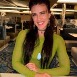 Natalie Burn Instagram - Birthday Celebration on the Cruise Ship 🥳💚🎉 scroll 👈💜