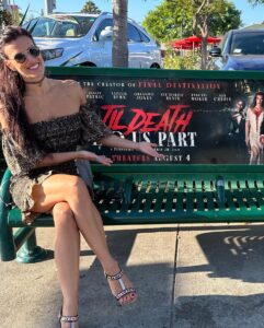 Natalie Burn Instagram - ‘Til Death Do Us Part’ Billboards and Benches all over Los Angeles. Who saw them? Movie is out on VOD & DVD after a successful theatrical run. Watch it and give us ❤️ and ⭐️ support 🎥😍🤩🥳🧡 @tildeathdouspart.2023 #natalieburn #tildeathdouspart #billboard #press #promo #pr #benche