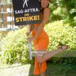 Natalie Burn Instagram - I stand with SAG-AFTRA. “One person can make a difference and everyone should try.” #sagaftra #sagaftrastrong @sagaftra 🧡👈 #edwardjamesolmos