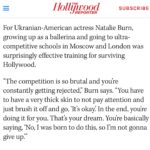 Natalie Burn Instagram - Thank you so much to The Hollywood Reporter for taking the time to talk to me about my long journey to Hollywood. I feel so honored and grateful. Thanks to everyone who has supported me along the way. 🤗🙏❤️“Ukranian-American actress Natalie Burn leads the Cineverse film about a killer bride who has to fight off seven angry groomsmen after she calls off her wedding.” BY ASHLEY CULLINS @hollywoodreporter @cineverse.tv @marquepr @tildeathdouspart.2023 Full interview here: https://www.hollywoodreporter.com/movies/movie-features/til-death-do-us-part-natalie-burn-ukraine-hollywood-strike-1235560035/ #indiemovie #nonamptp #tildeathdouspart #producer #natalieburn
