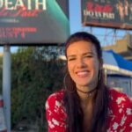 Natalie Burn Instagram - I’m Natalie Burn ‘The Bride’ from Til Death Do Us Part Movie Sending a Shout Out to Ford Wyoming Drive In Theatre. Thank you for playing our movie at the biggest Drive In Theater in the world. Make sure to check it out at this fun Drive In. Til Death Do Us Part is a dark comedy/horror/action have fun watching it and make sure to leave us a good review please 🤗👰‍♀️❤️🎥 @forddrivein @tildeathdouspart.2023 @timothywoodwardjr
