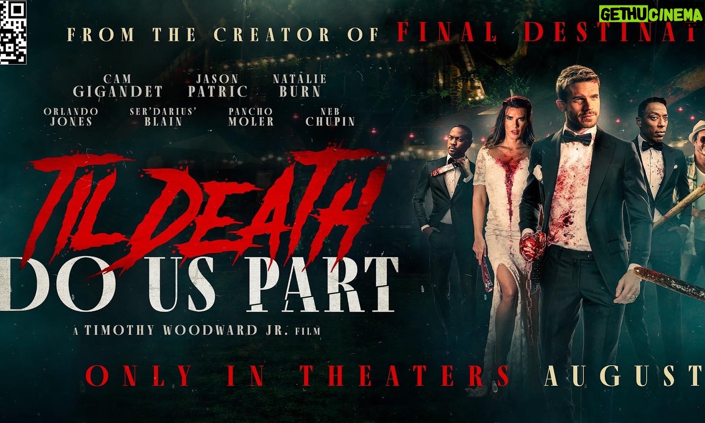 Natalie Burn Instagram - This is it!!! BUY TICKETS NOW at AMC Theaters, Fandango and Regal ‘Til Death Do Us Part’ Movie 🍿🎥🥳@tildeathdouspart.2023 Available NOW