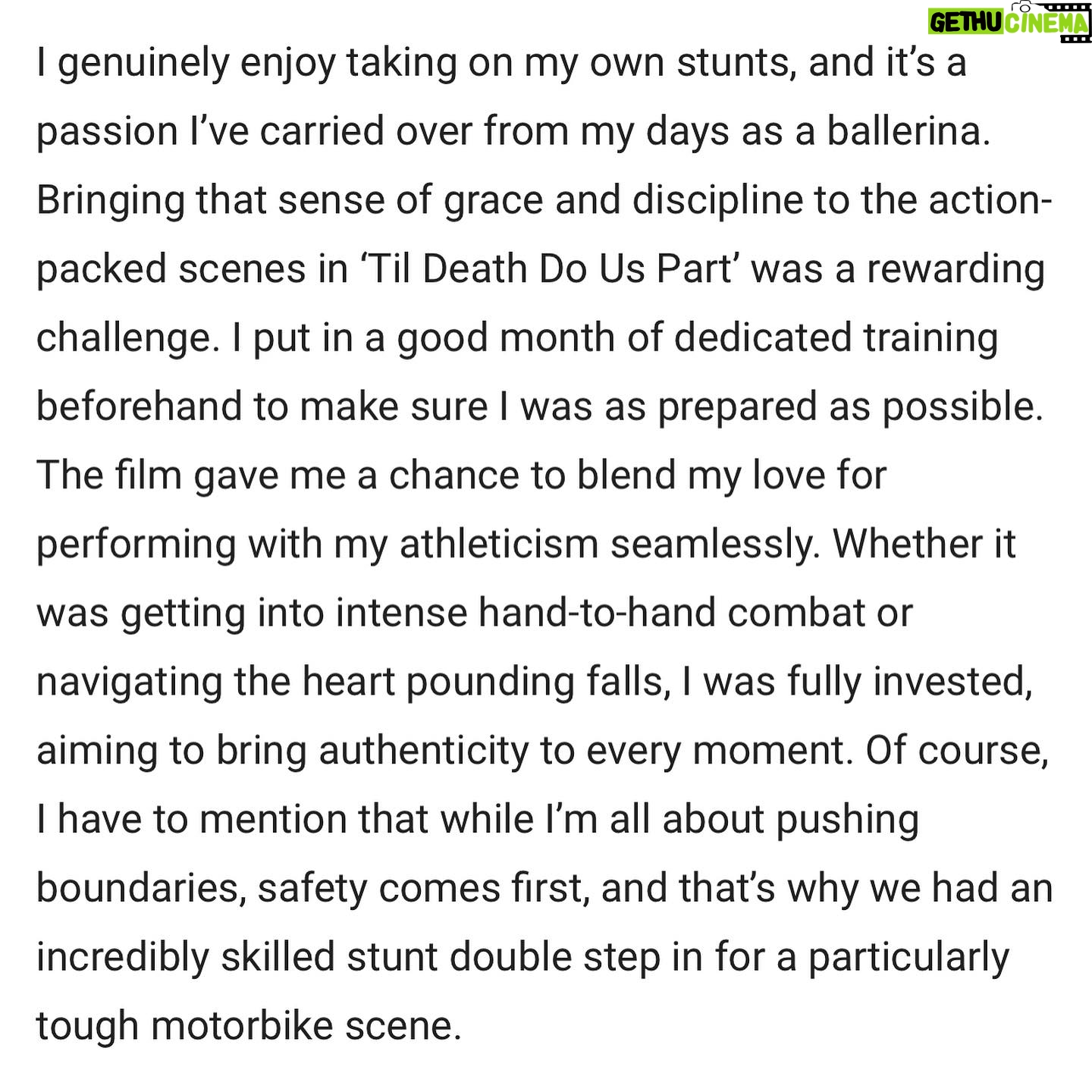 Natalie Burn Instagram - Another awesome article by @newyoumedia Thank you 💙🩵💙📰🎥 “Triple threat Natalie Burn chats new thriller Til Death Do Us Part and how she stays in fighting shape” Movie @tildeathdouspart.2023 PR @marquepr Scroll 👈