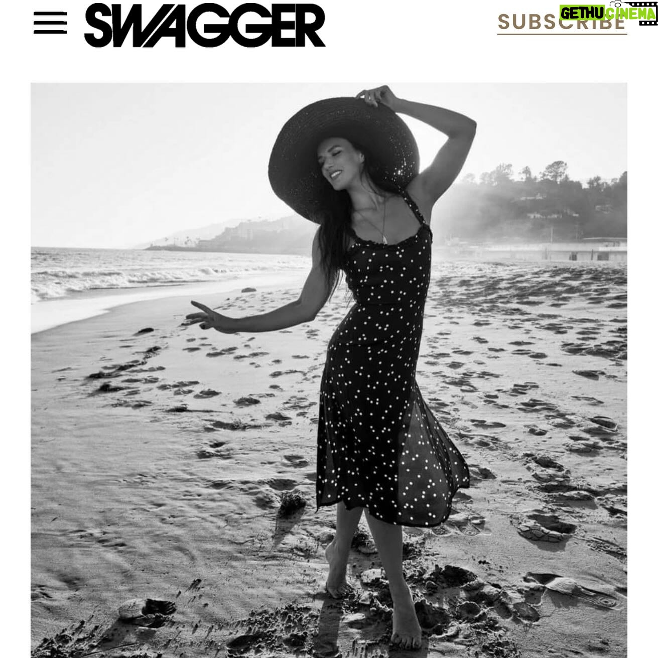 Natalie Burn Instagram - Thank you SWAGGER MAGAZINE @swaggermag for this wonderful feature/article 😃🖤🤍 Swipe 👈 Photos by @ianfisherofficial & @kamliuk_vi written by @ariellavi_15