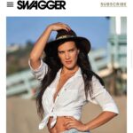Natalie Burn Instagram – Thank you SWAGGER MAGAZINE @swaggermag for this wonderful feature/article 😃🖤🤍 Swipe 👈 Photos by @ianfisherofficial & @kamliuk_vi written by @ariellavi_15