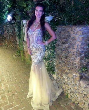 Natalie Burn Instagram - 2023 Zodiac Ball at the Houdini Estate in aid of pediatric cancer. What an important cause. I’m honored and proud to support Children’s Oncology Support Fund (COSF) and help raise awareness for children battling cancer 💕 Thank you for inviting me and hosting such a magical event @cosf_foundation @balmain @mhadidcaviar @houdiniestate #natalieburn #redcarpet #cosf