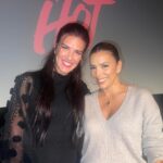 Natalie Burn Instagram - With Women in Film Director Patty Jenkins supporting Eva Longoria’s directorial film @flaminhotmovie. Someone I hope to work with in the future #pattyjenkins @evalongoria @womeninfilmla #womeninfilm Celebrating 50 years! 🎉😃🏆🎥 🤩 New #wonderwoman #natalieburn Scroll 👈