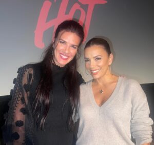 Natalie Burn Instagram - With Women in Film Director Patty Jenkins supporting Eva Longoria’s directorial film @flaminhotmovie. Someone I hope to work with in the future #pattyjenkins @evalongoria @womeninfilmla #womeninfilm Celebrating 50 years! 🎉😃🏆🎥 🤩 New #wonderwoman #natalieburn Scroll 👈