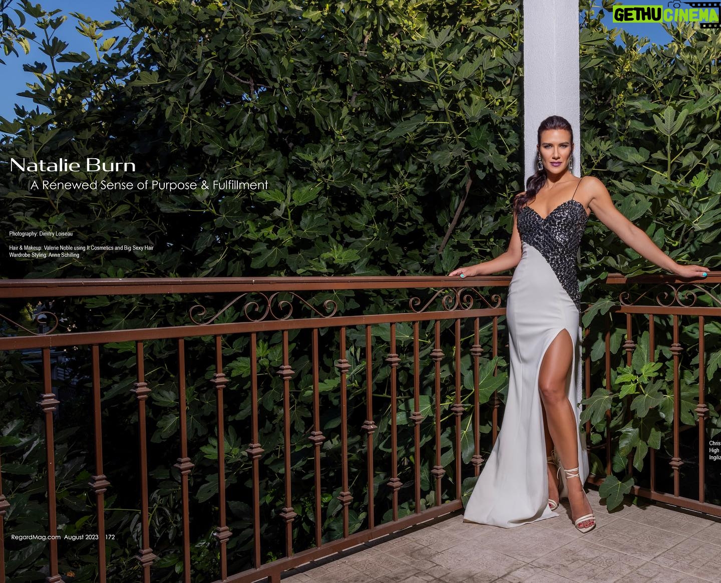 Natalie Burn Instagram - Regard Magazine Fashion Spread & Interview - Issue August 2023 Part 1 A Renewed Sense Of Purpose & Fulfillment - Natalie Burn 💙🔥⚡️ Scroll 👈 Magazine @RegardMag Photography @DimitryL Glam @MissValNoble Styling @Anna_Schilling PR @marquepr Movie @tildeathdouspart.2023 OUT in Theaters August 4
