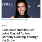 Natalie Burn Instagram – Excited to share this NEWS! Exclusive: Natalie Burn Joins Cast of Action Comedy ‘Dashing Through the Snow’ 😃🎥🔥swipe 👈 #natalieburn #action #comedy