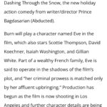Natalie Burn Instagram – Excited to share this NEWS! Exclusive: Natalie Burn Joins Cast of Action Comedy ‘Dashing Through the Snow’ 😃🎥🔥swipe 👈 #natalieburn #action #comedy