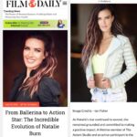 Natalie Burn Instagram - Thank you so much for this wonderful article on my life journey. I’m beyond grateful 🤗🎥❤️ @filmdailynews From FilmDaily: Natalie’s story began amidst the grandeur of Ukrainian culture, where she spent her early years immersed in the world of dance. Trained at prestigious institutions like the Royal Ballet School and the esteemed Bolshoi Academy, she honed her skills in classical ballet, contemporary dance, and various styles of modern movement. The discipline and precision she learned as a ballet dancer would later prove to be invaluable assets in her burgeoning acting career. A lifetime member of The Actors Studio and an active participant in the Academy of Television Arts and Sciences, she recognized the importance of giving back and fostering the next generation of artists. Through mentorship and advocacy, she aspired to be a guiding light for aspiring actors, instilling in them the belief that dreams could be turned into reality through dedication and perseverance. As her career continued to soar, Natalie’s latest film, ‘Til Death Do Us Part,’ became one of the most highly anticipated films of the summer, garnering a perfect 100% score so far on Rotten Tomatoes. The movie, a testament to her unwavering commitment to her craft, showcased her ability to immerse herself in multifaceted roles and breathe life into the characters she portrayed. Her latest acting venture is in the upcoming film “The Movers,” alongside Terence Howard and Jena Malone. Natalie has also made noteworthy contributions to the television landscape. She received a nomination for Best Supporting Drama Actress at the Indie Series Awards for her role in the Emmy Award-winning limited drama series, “Studio City,” available on Amazon Prime. Follow Natalie Burn’s journey and stay updated with her latest projects on her social media platforms…https://filmdaily.co/health/fitness/from-ballerina-to-action-star-the-incredible-evolution-of-natalie-burn/