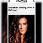 Natalie Burn Instagram – Thank you USAWire @realusawire for the wonderful Article by @ariellavi_15 photographer @ianfisherofficial I really appreciate all you guys, I’m so grateful 😃🤗☺️ Swipe 👈 📰 #natalieburn