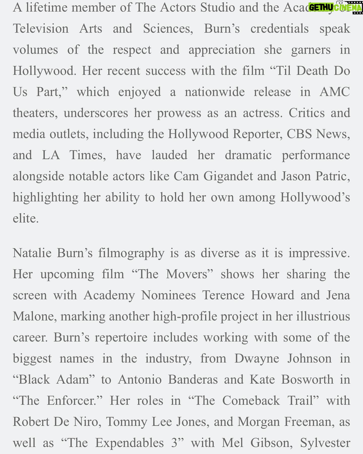 Natalie Burn Instagram - Thank you USAWire @realusawire for the wonderful Article by @ariellavi_15 photographer @ianfisherofficial I really appreciate all you guys, Iβm so grateful ππ€βΊοΈ Swipe π π° #natalieburn