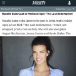 Natalie Burn Instagram – Thank you VARIETY for this announcement.😃♥️🔥
I’m really grateful and delighted to be working on this beautiful Medieval Epic Movie ‘The Last Redemption’ along so many wonderful and talented people. And Thank you Yahoo Movies 🎥
Photo by @ianfisherofficial
PR @charlesshermanpr
Agent @bobbymosesla
Manager @00karp
#grateful #natalieburn #lead #news @variety @yahoo @yahoonews
Scroll 👈 Full Article: https://variety.com/2024/film/news/film-news-in-brief-march-18-2024-1235944519/ #SundanceFilms
