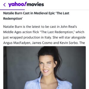 Natalie Burn Instagram - Thank you VARIETY for this announcement.😃♥️🔥 
I’m really grateful and delighted to be working on this beautiful Medieval Epic Movie ‘The Last Redemption’ along so many wonderful and talented people. And Thank you Yahoo Movies 🎥 

Photo by @ianfisherofficial 
PR @charlesshermanpr 
Agent @bobbymosesla 
Manager @00karp
#grateful #natalieburn #lead #news @variety @yahoo @yahoonews 
Scroll 👈 Full Article: https://variety.com/2024/film/news/film-news-in-brief-march-18-2024-1235944519/ #SundanceFilms