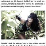 Natalie Burn Instagram - Thank you for this beautiful feature in Numero Netherlands Magazine @numero_netherlands ❤️💜💖 PR: @marquepr Photographer: @guerandserge Interviewer: @janaletonja Scroll👈🔥