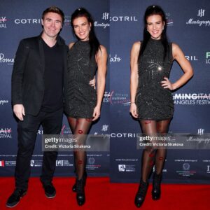 Natalie Burn Instagram - Supporting my Italian filmmakers at the Italian Film Festival @filming_italy honoring my friend and scene partner in Killer Mermaid movie Legendary Franco Nero @franconeroreal - Closing Night Of 9th Annual Filming Italy Los Angeles 🤍

LOS ANGELES, CALIFORNIA - FEBRUARY 29: Natalie Burn and Timothy Woodward Jr. attend the closing night of 9th annual Filming Italy Los Angeles at Harmony Gold on February 29, 2024 in Los Angeles, California. (Photo by Victoria Sirakova/Getty Images) #redcarpet #natalieburn #timothywoodwardjr @variety