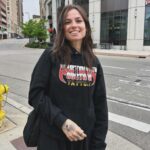 Natalie Cuomo Instagram - Redoing this Grand Rapids, MI post after Dan and I danced in Rosa Parks Circle to the most amazing music ever until a man asked if he could do a magic trick for us. At that point we let him do the trick and then we disappeared 🪄 Regardless we’re in love with this city already! We have 5 shows here this weekend at @drgrins tonight thru Saturday! See ya there 💕