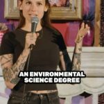 Natalie Cuomo Instagram - I was a rebel!! #funnystandup #standupcomedy #standuplaughs #standupcomedian #environmentalscience #climatechange