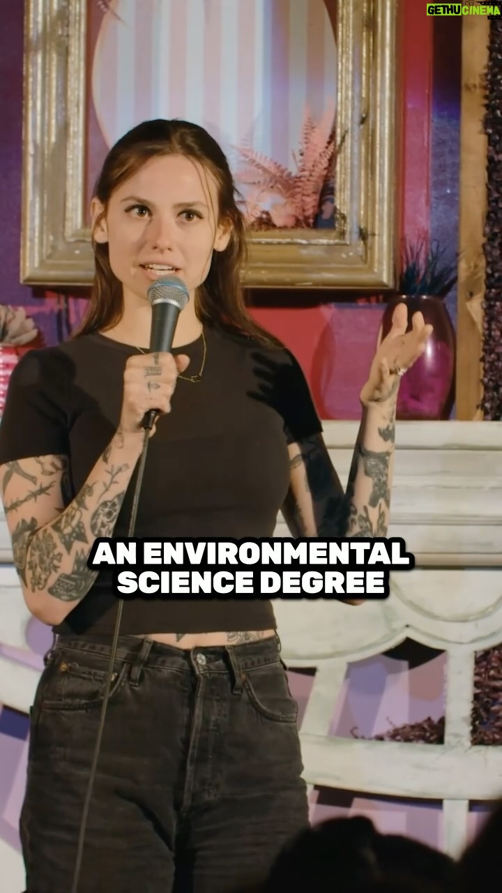 Natalie Cuomo Instagram - I was a rebel!! #funnystandup #standupcomedy #standuplaughs #standupcomedian #environmentalscience #climatechange