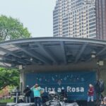 Natalie Cuomo Instagram - Redoing this Grand Rapids, MI post after Dan and I danced in Rosa Parks Circle to the most amazing music ever until a man asked if he could do a magic trick for us. At that point we let him do the trick and then we disappeared 🪄 Regardless we’re in love with this city already! We have 5 shows here this weekend at @drgrins tonight thru Saturday! See ya there 💕