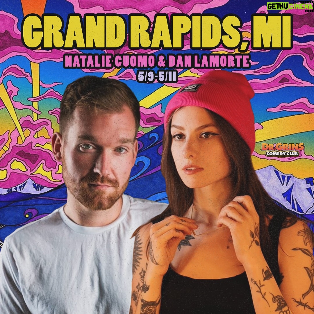 Natalie Cuomo Instagram - Grand Rapids, MI!!! 👽✌️THIS THURSDAY - SATURDAY!!!! 5 SHOWS!! Tix available on our website @drgrins