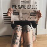 Natalie Cuomo Instagram - Just some light reading. Use code nc20 for 20% off free shipping at manscaped.com #manscaped #ad