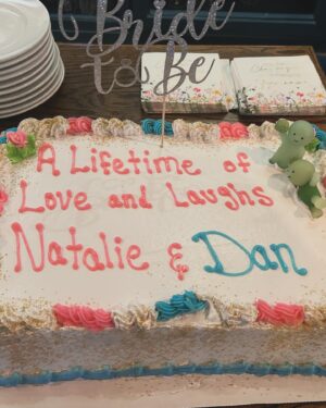 Natalie Cuomo Instagram - Today was my bridal shower!!! 👰‍♀️✨ Thank you to my mom and my future mother in law for putting this day together and making me feel so very loved and special. It means the world to me and today will go down as one of the most precious memories of my life 🌻♥️ Thank you to my fiancé @danlamorte for being such an incredible partner. I can’t wait to marry you in July!!