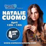 Natalie Cuomo Instagram - Rochester!! 4 shows!! Many garbage plates!! The hilarious @adam.muller & @kuhndaddio will be joining me. Get your tickets 🎟️