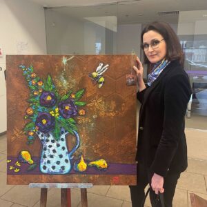 Nataliia Vasko Instagram - Я лікувала своє серце… серце і душу кольором, філософією краси і любові … Любові яка зможе все … 
Дякую @fursa.oksana за розповідь народження і сенси кожної  картини. Дякую за твою силу віри у ДОБРО! 
Це і є життєдайність якою ти так щедро ділишся! 
Обіймаю! 
Друзі , прийдіть, подивіться ці чудові роботи! Просто побудьте серед цих дивовижних світів! 💕 

@fursa.oksana 
@infiniti.ukraine 
Nataliia Ignatchenko  Anastasiya Ignatchenko 
салон  Авто-Актив - офіційний дилер Infiniti