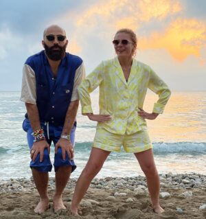 Natalya Eprikyan Instagram - Добрый вечер махарошие🧜🏽‍♂️🧜🏽 #худобедношикарно #болеенеменеероскошно @fontefonti 💙
