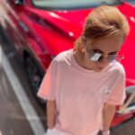 Natalya Eprikyan Instagram - Украшения можно носить. Украшения можно любить. На украшениях можно ездить. Украшением можно БЫТЬ. p.s. Моя девочка, никому не отдам🙄 #infiniti_qx50 #infiniti_russia #худобедношикарно #боленеменеероскошно#
